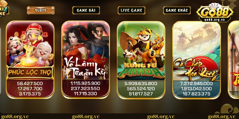 Game iWin Club - Thiên đường cá cược uy tín nhất thị trường 2 Giới thiệu hạng mục slot game tại sàn giải trí iWin Club